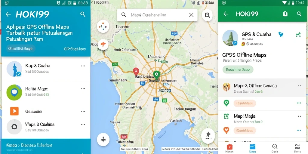 Tampilan antarmuka HOKI99 menampilkan peta detail dan informasi lokasi.