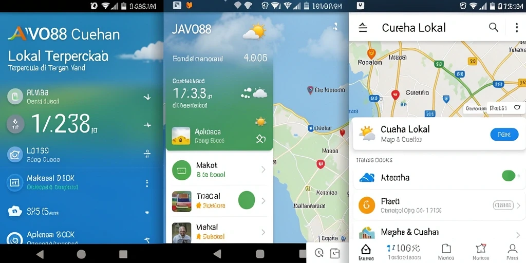 Tampilan antarmuka JAVO88 yang informatif dan sederhana.