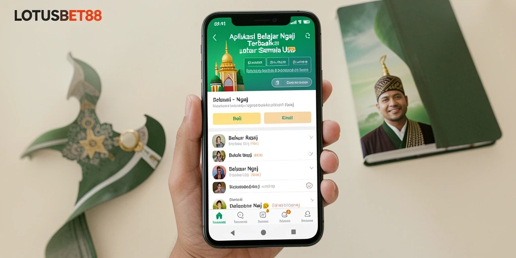 Antarmuka pengguna LOTUSBET88 yang intuitif dan interaktif.