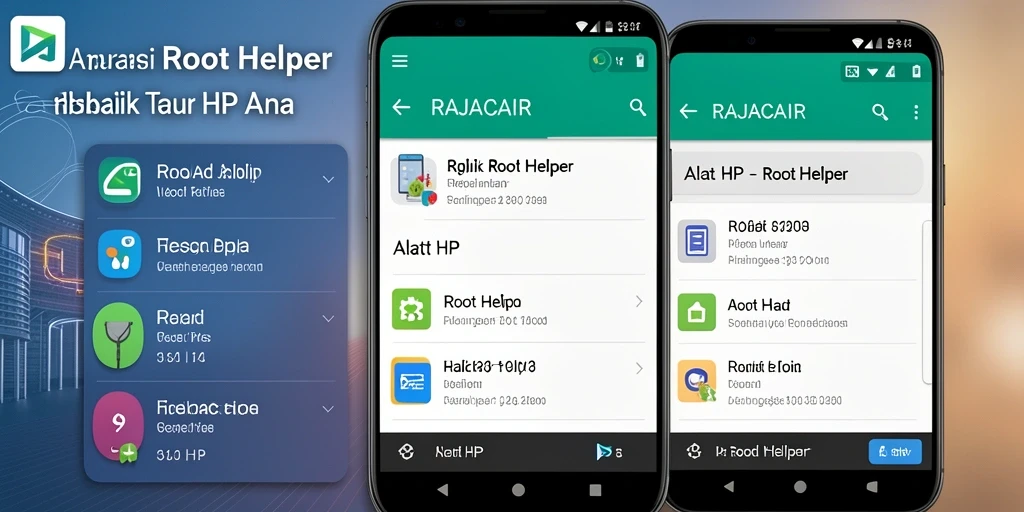 Tampilan antarmuka RAJACAIR yang sederhana dan mudah digunakan.