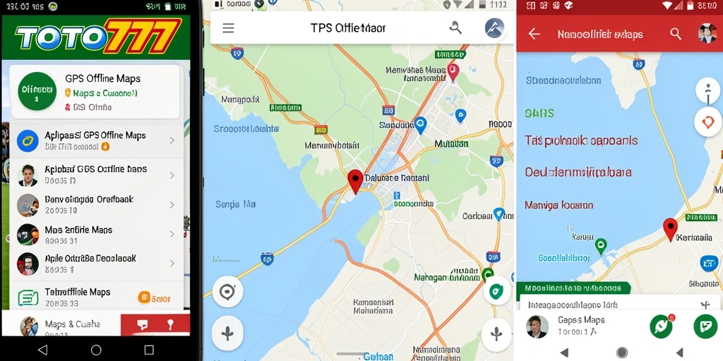 Antarmuka TOTO777 yang sederhana dan informatif untuk navigasi offline.