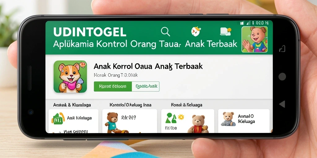 Tampilan antarmuka UDINTOGEL yang sederhana dan intuitif.