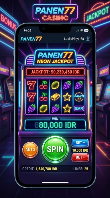 panen77 tampilan beranda